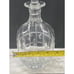Towle Crystal Glass Riviera Liquor / Spirit / Whiskey Decanter Windowpane Cut