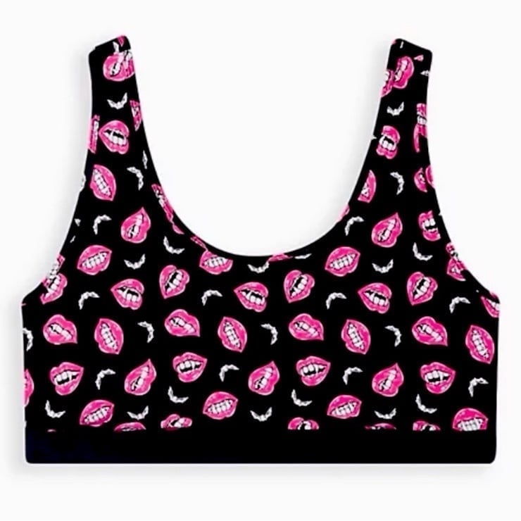 Torrid Cotton Scoop Bralette! Size 1X! NWT!