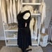 Ellen Tracy sz. 14 black shimmery, embellished dress, NWT special occasion 2655