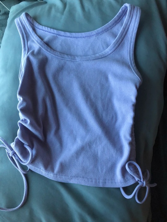 Purple tank top