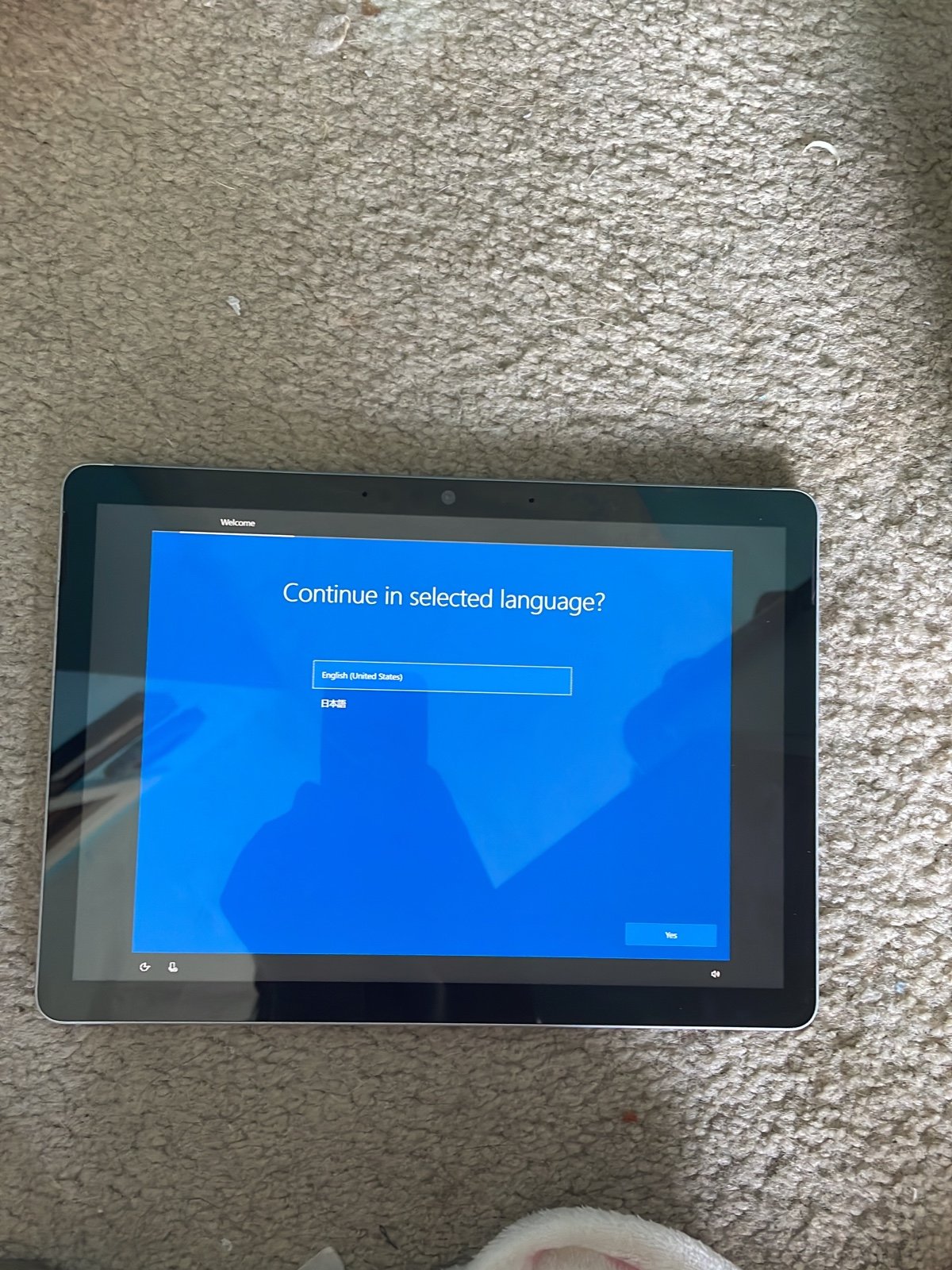 Microsoft surface go 2