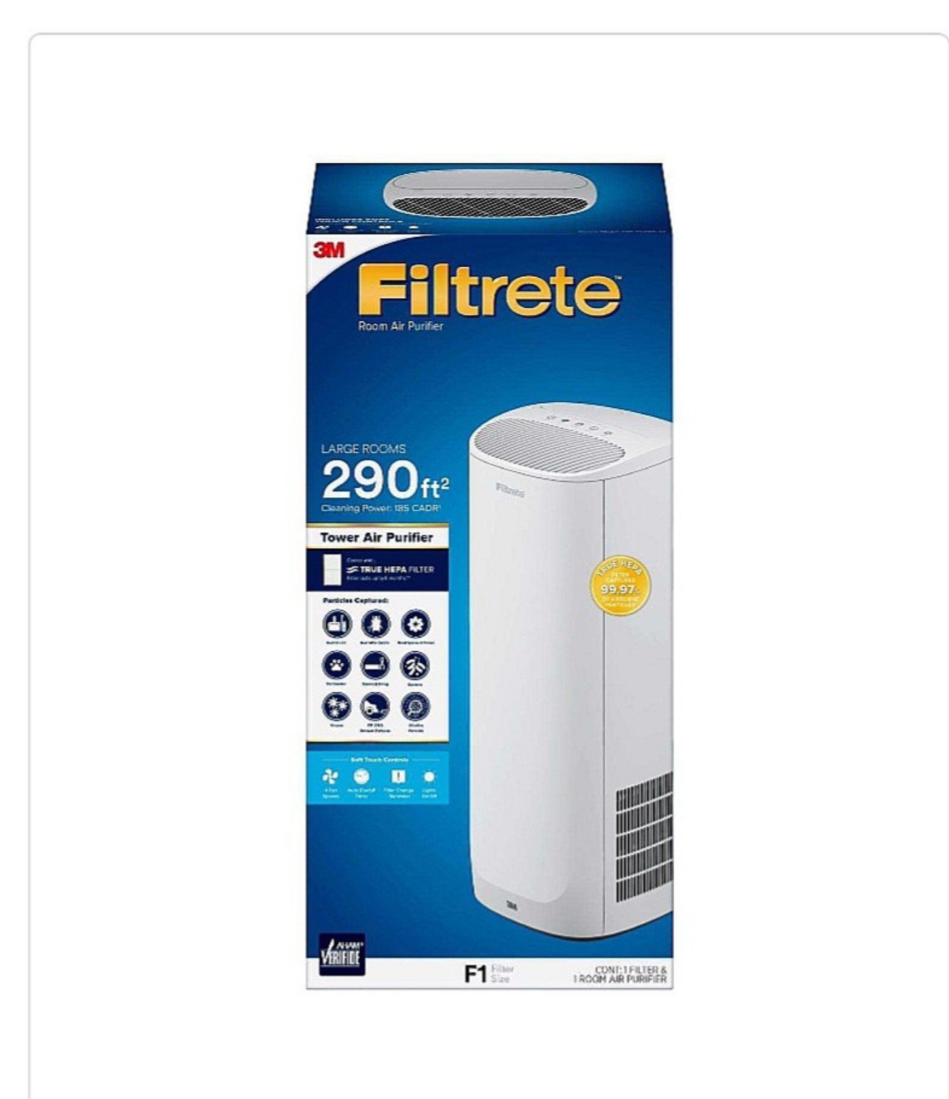 3M Filtrete HEPA Air Purifier 290 sq ft
