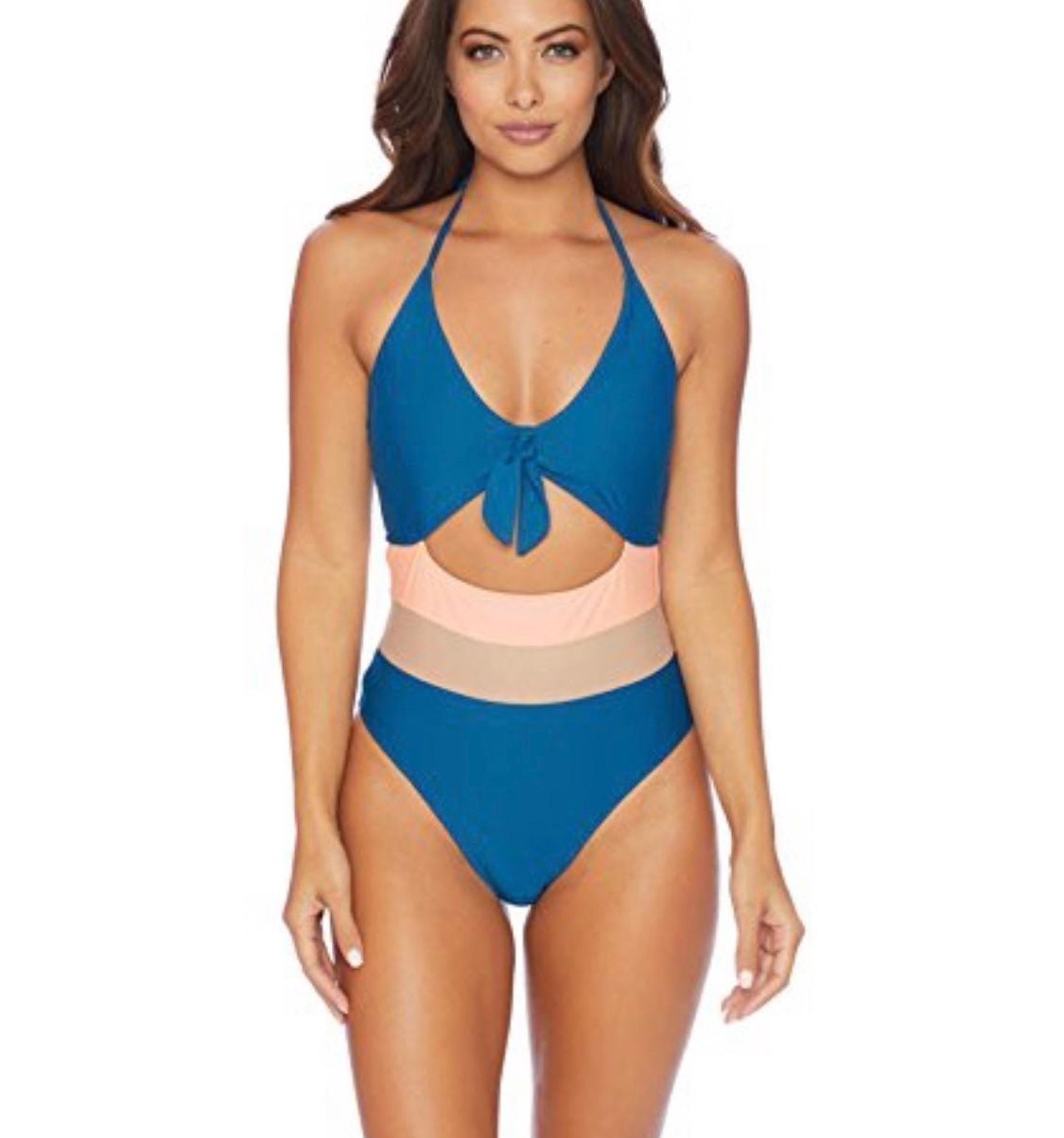Ella Moss Neapolitan One Piece Swimsuit