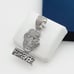 925 Sterling Silver Plated CZ Pendant, INUS1BR019