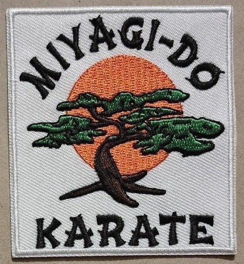 Miyagi-Do Karate The Karate Kid embroidered Iron on patch 6 ct.