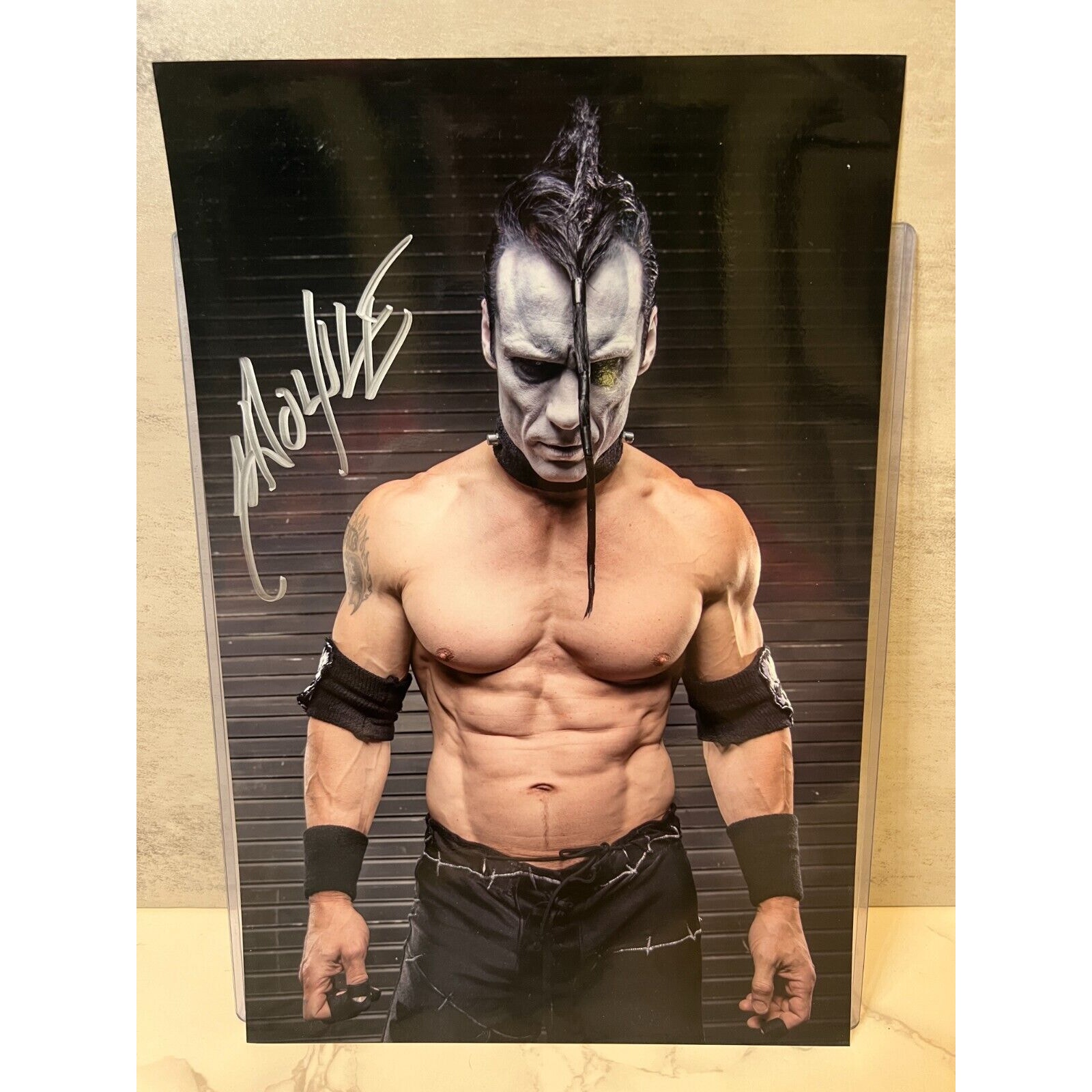 Doyle Wolfgang Von Frankenstein Signed Autograph 8x12 Metallic Misfits