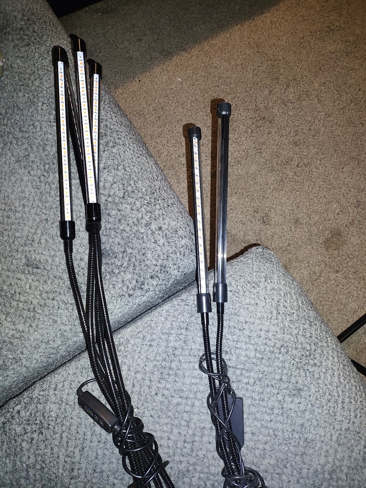 2 led plant and aquarium lights