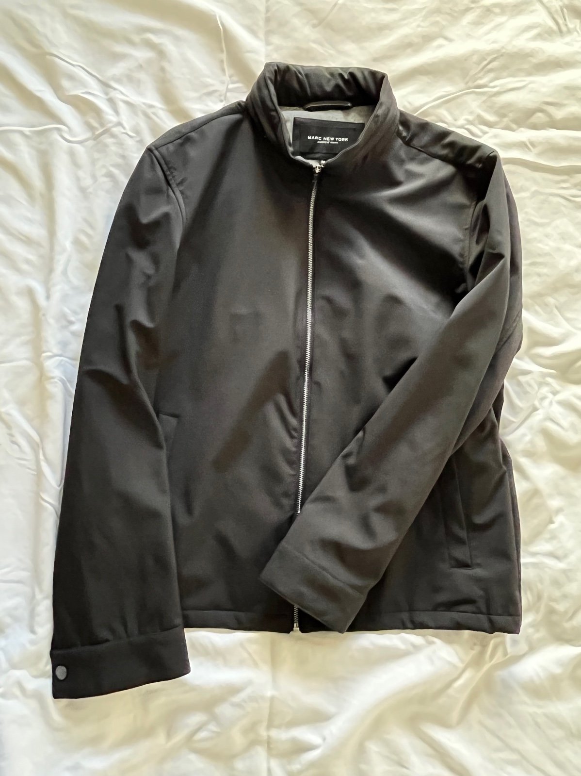Mens Black Bomber Jacket