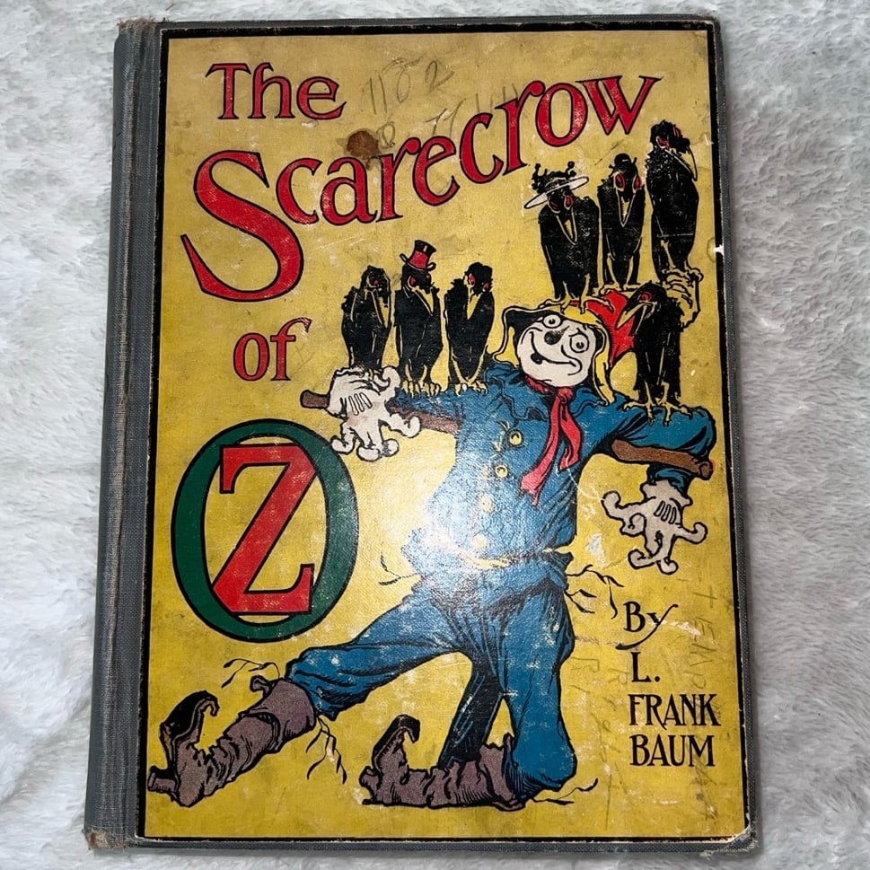 1915 The Scarecrow of Oz Hardcover Vintage L Frank Baum First Edition