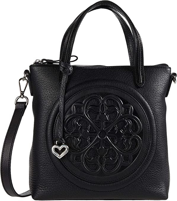 Brighton Lara Black Leather Purse Convertible Bag Crossbody Zip Closure $420 Brighton Lara Black Leather Purse Convertible Bag Crossbody Zip Closure $420
