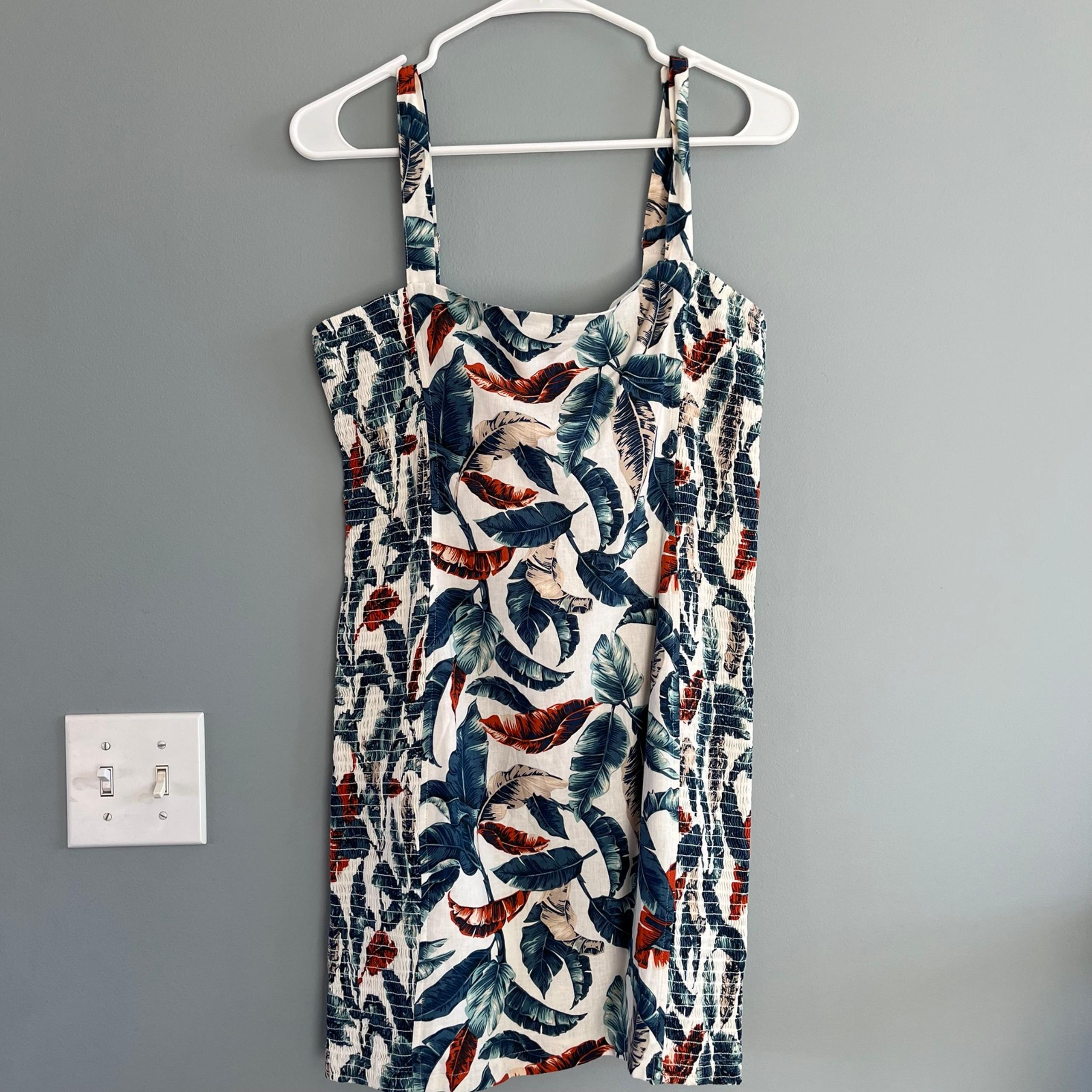 Women’s Large Summer Mini Dress with adjustable straps
