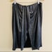 Leith Womens Plus Sz 1X Pencil Satin Midi Skirt Front Ruched Knot Metallic