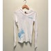 Vintage Tapout Women Hoodie Size Large Graphic Thermal Deadstock Grunge Y2K FLAW