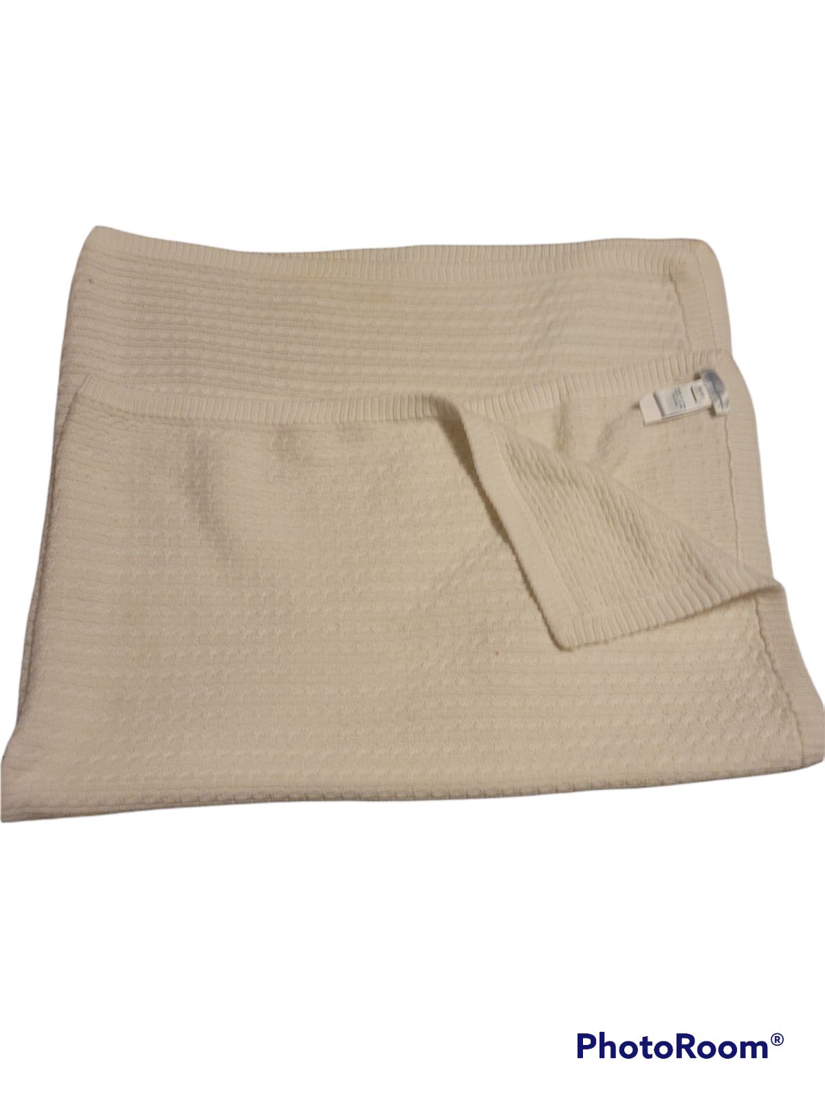 Ralph Lauren knit baby blanket