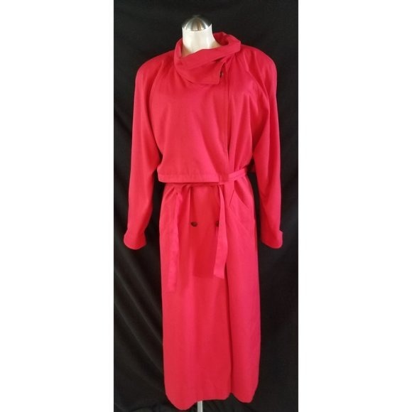 Vintage Laura Winston 10P Red Coat