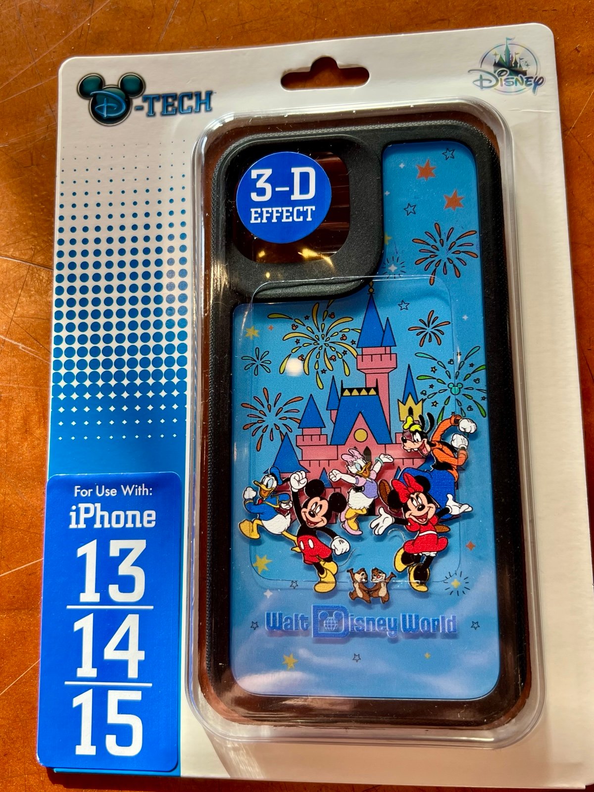 DISNEY PARKS WDW Mickey & Friends Castle Fireworks IPHONE 13/14/15 CASE New