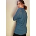 Pas de Calais - Teal Lightweight Wool Knit Sweater ~ Long ~ Sz 36
