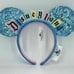 NEW Disneyland Inspired Marquee Minnie Ears Headband (Head Band Disney World