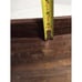 Dark Wood Hand Carved One Piece Rocking Tray 29.5”x8.5”x3” Home Decor