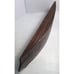 Dark Wood Hand Carved One Piece Rocking Tray 29.5”x8.5”x3” Home Decor