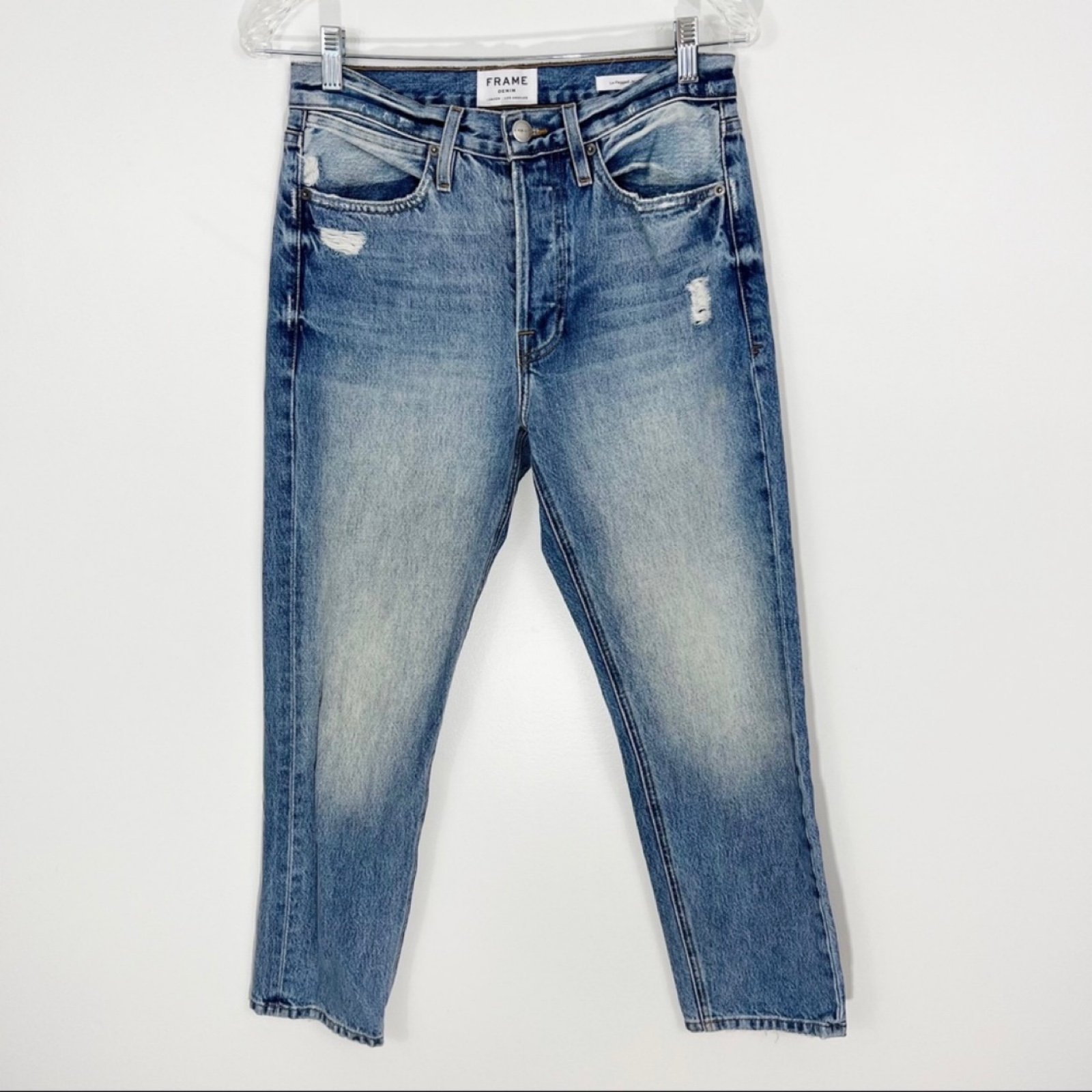 Frame Le Pegged Jean in Aldine Wash 25