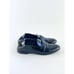 Alumnae Black Patent Leather Convertible Mules flats Loafers 37