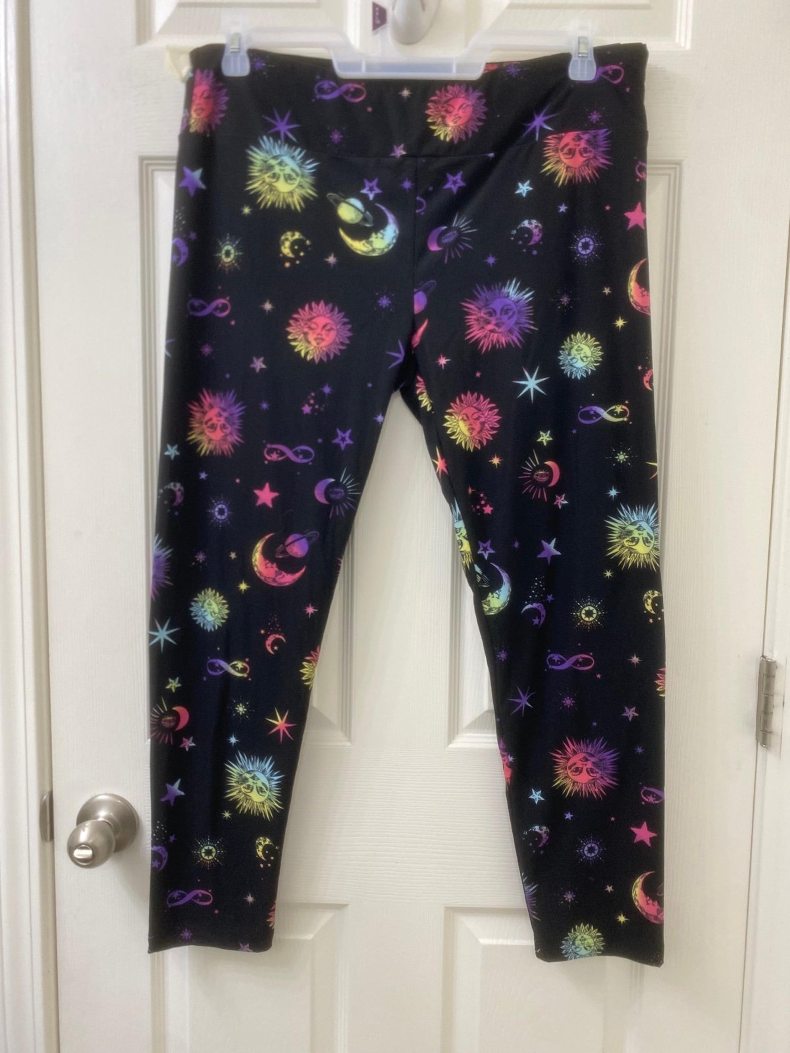 XXXL (21) womens basic printed sueded ankle leggings