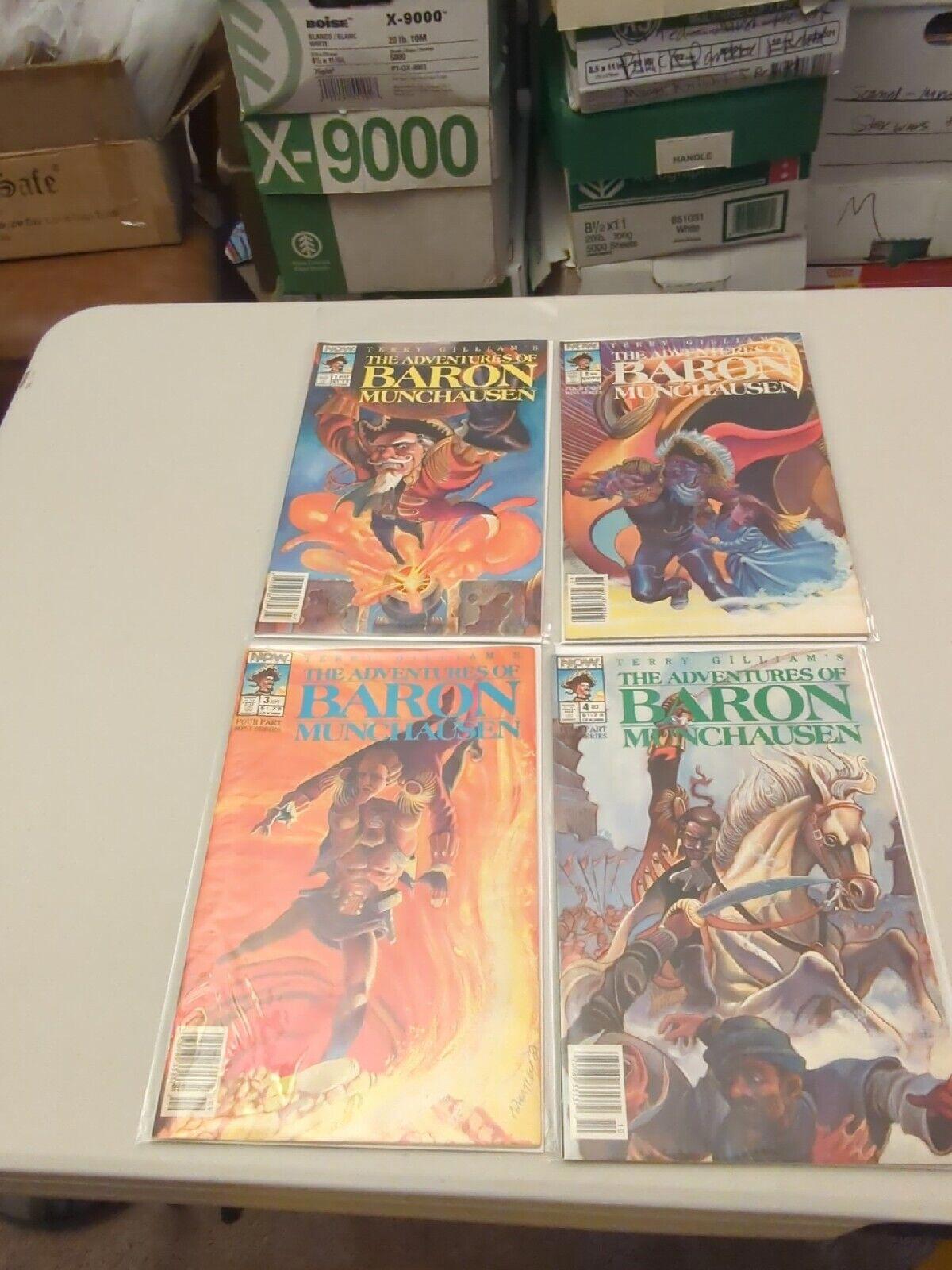 Adventures of Baron Munchausen, The #1, 2, 3, 4 High Grade Full Set