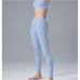 Alo Airbrush Heart Throb Bra and leggings set - Seashell Blue/ limited Size S