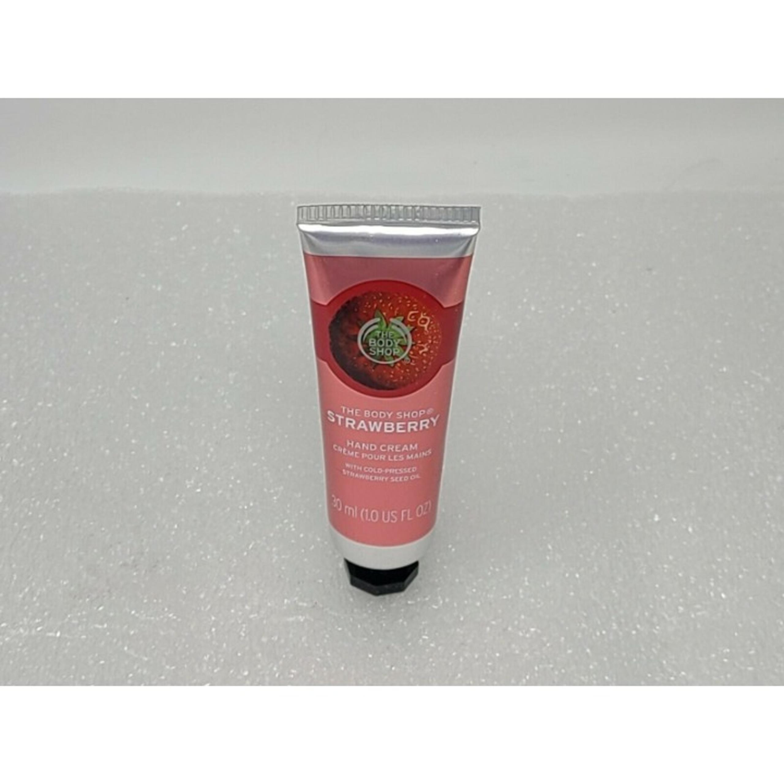 The Body Shop Strawberry Hand Cream 30 ml 1.0 fl oz Travel Size