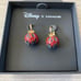 Coach X Disney Snow White Poison Apple Huggie Earrings Red