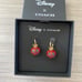Coach X Disney Snow White Poison Apple Huggie Earrings Red