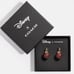 Coach X Disney Snow White Poison Apple Huggie Earrings Red