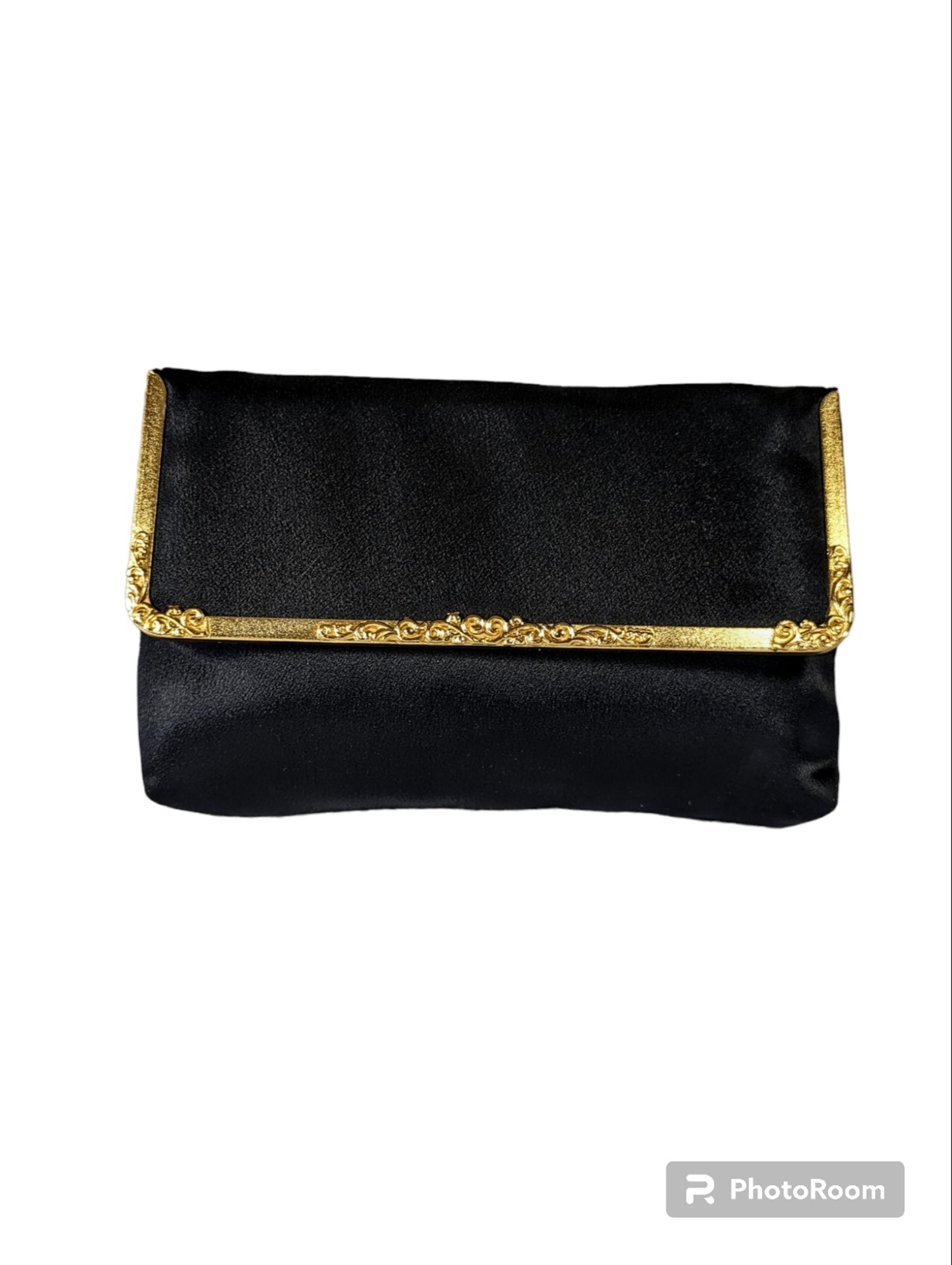 Vintage Walborg Evening Bag Clutch Satin Lined 50s Quiet Luxury