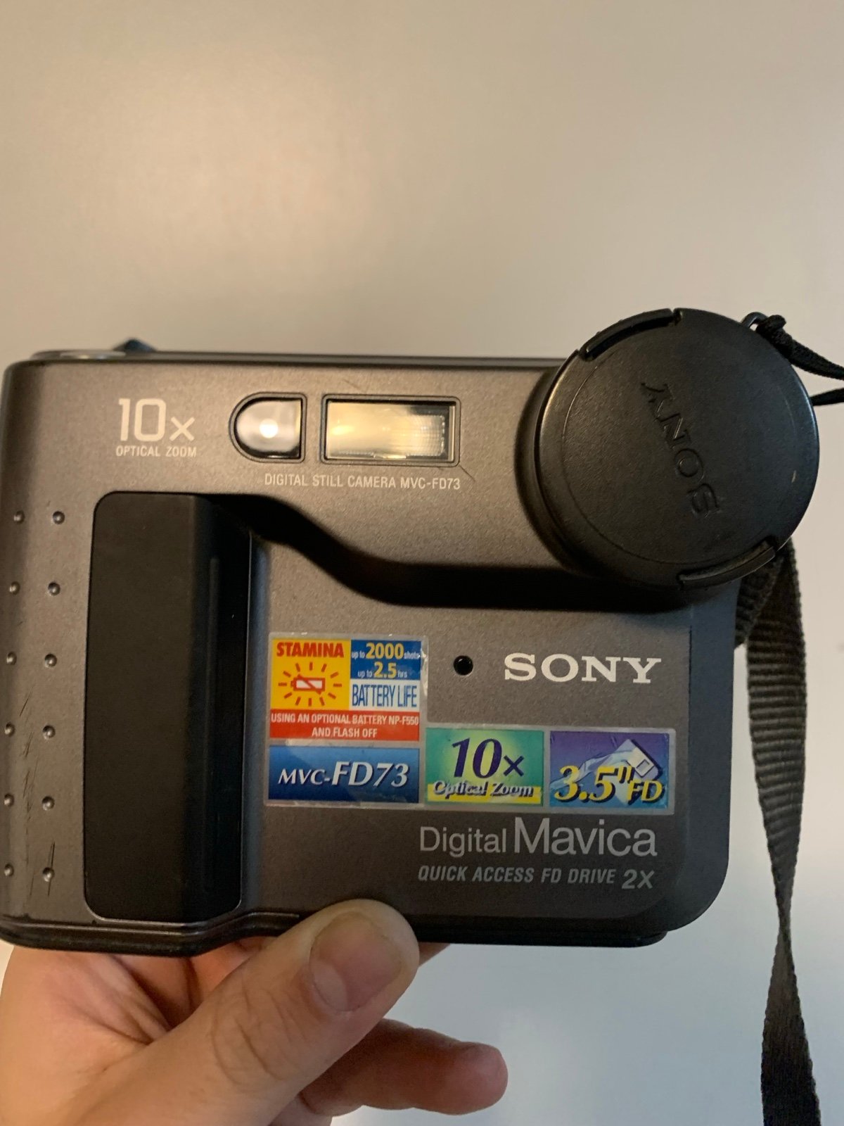 Sony Mavica MVC-FD73 TESTED AND WORKING