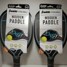 Set of 2 Franklin Pickleball Wooden Padd
