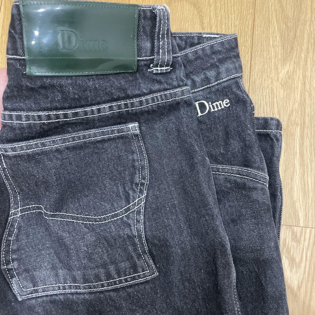 Dime Black Denim Jeans