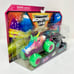 Monster Jam Sparkle Smash Monster Truck Lot Nitro Neon 1:64 1:24