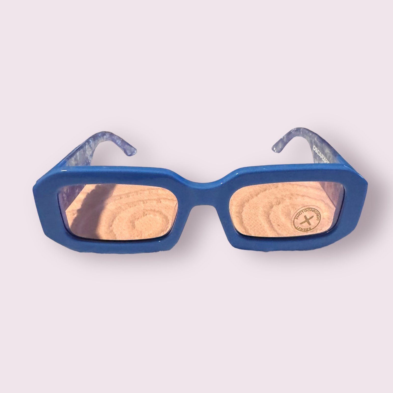 Oscar & Frank Piru Blue Sunglasses