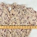 ba&sh Belle Ruffled Mini Shirt Dress M Floral Print Long Sleeve Cottage Tiered