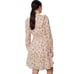ba&sh Belle Ruffled Mini Shirt Dress M Floral Print Long Sleeve Cottage Tiered