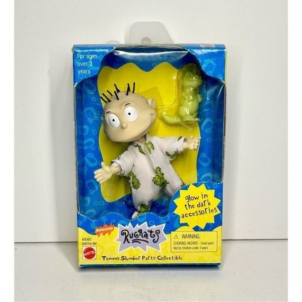 Nickelodeon Tommy Pickles Rugrats Slumber Party Collectible Doll Mattel NEW