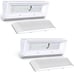 4pk- Leisure LED RV Exterior Porch Utility Light XL 12v 650 Lumen Lighting Fixtu