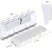 4pk- Leisure LED RV Exterior Porch Utility Light XL 12v 650 Lumen Lighting Fixtu