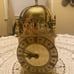 Vintage Lionel Peck Mantel/Desk Brass Clock, London