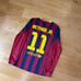 Nike FC Barcelona NEYMAR JR 2013/14 home jersey (Size Small)