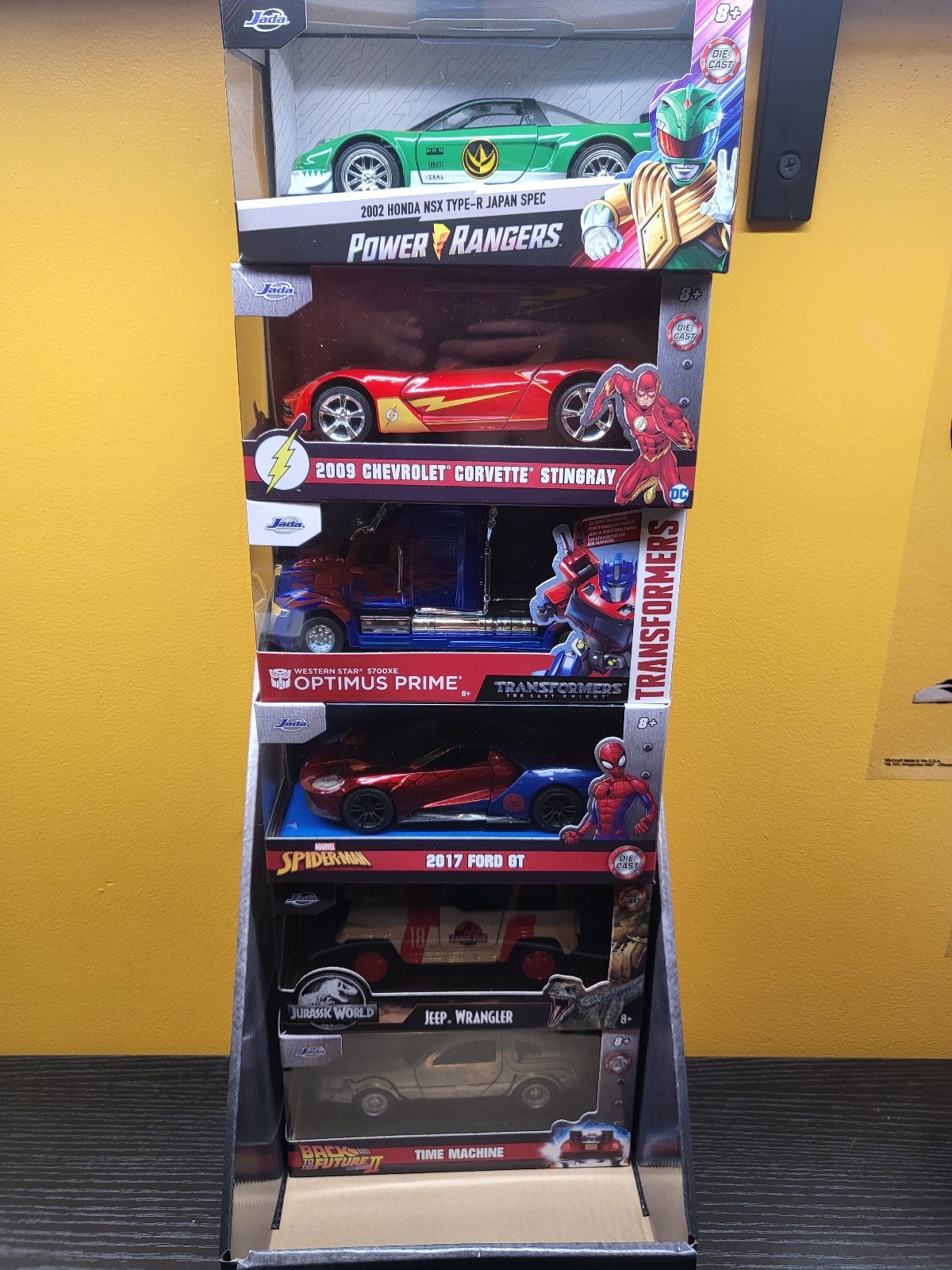 Lot of 6 JADA Cars collection 1:32 scale