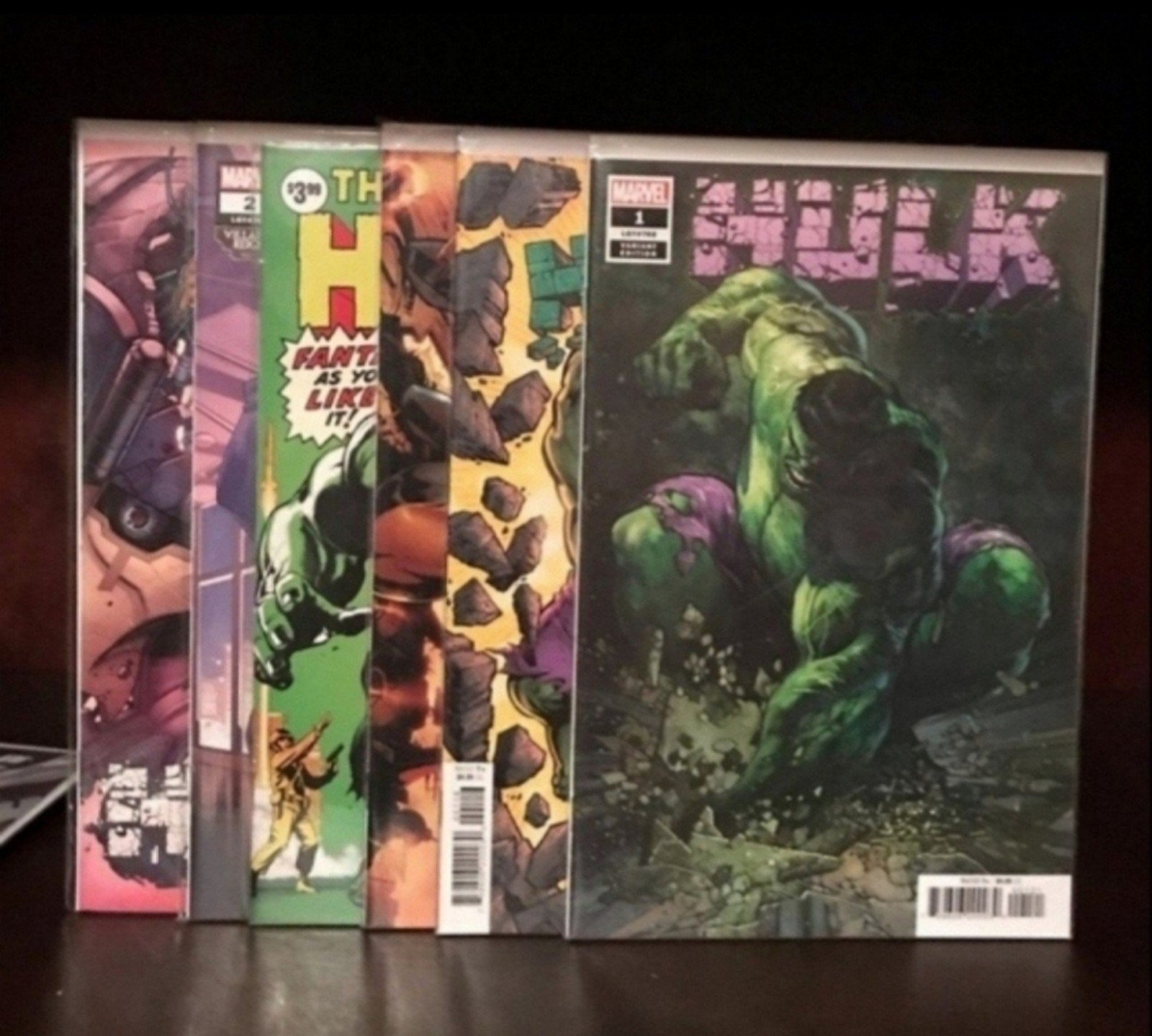 The Incredible Hulk HULK 2021 Comic Book Variant Issues