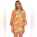 Trina Turk Womens Swim Coverup Dress Playa de Flor Swim Tunic New With Tags