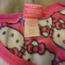 Y2k hello kitty plush pajama top M